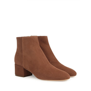 Bottines Marron Petit talon: 45mm, Virginia 2